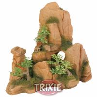 Trixie Скала с растениями - декорация для аквариума, 8850