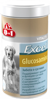 8in1 Excel Glucosamine минеральная добавка для собак, 55 таб