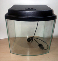 Аквариум Aquarica овальный 16 л + крышка со светом