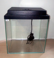 Аквариум Aquarica прямоугольный 15 л + крышка со светом