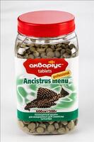 Корм для растительноядных сомиков Акваріус Меню для Анциструсов таблетки 600 мл (300 г)