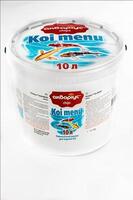 Корм для мальков и молоди карпов КОИ Акваріус Меню для карпов Кои чипсы 10 л (3 кг)