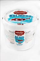 Корм для дорослих коропів КОІ Акваріус Меню для коропів Кої плаваючі пелети 10 л (3 кг)