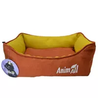 Лежак AnimAll Anna S Orange оранжевый лежак для кошек и собак, 45×35×16 см