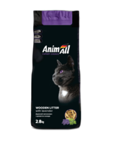 AnimAll древесный наполнитель с ароматом лаванды 2,8 кг