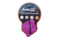 AnimAll Fun іграшка для собак Куля молекула фіолетова, 5 см