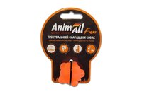 AnimAll Fun іграшка для собак Куля молекула помаранчева, 3 см