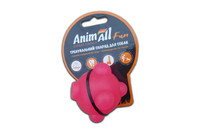 AnimAll Fun іграшка для собак Куля молекула рожева, 5 см