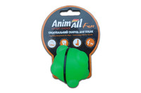AnimAll Fun іграшка для собак Куля молекула зелена, 5 см