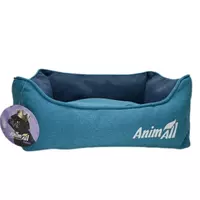 Лежак для кошек и маленьких собак AnimAll Gama S Aqua, 45x35x16 см