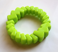 AnimAll GrizZzly іграшка для собак мотиваційне кільце, зелене, 16,5х16,5х4,2 см