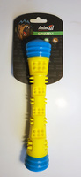 AnimAll GrizZzly іграшка для собак чарівна паличка, жовто-блакитна, 4,6х4,6х23 см