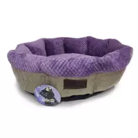 Лежак для кошек и маленьких собак AnimAll Mary S Lavander, 50×50×15 см