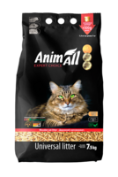 Деревне наповнювач для туалетів AnimAll 7,5 кг
