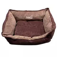 Лежак для кошек и маленьких собак AnimAll Nena S Velours Berry S, 45x35x16 см