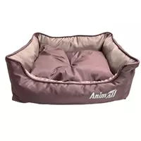 Лежак для кошек AnimAll Nena Velours Cacao S, 45x35x16 см
