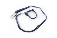 AnimAll ошейник с поводком для собак, L 2,5х60 см, 2,5х120 см, синий