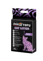 AnimAll Tofu соєвий наповнювач для туалету тофу лаванда, 2,6 кг