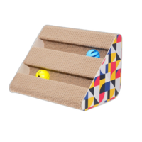 Когтеточка картонная для кошек AnimAll Трикутник 18×26×18 см