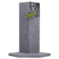 Когтеточка угловая для кошек AnimAll Углове павутиння серая 50 см