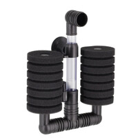 Aqua Nova аерліфтний фільтр для акваріума до 120 л, дві губки