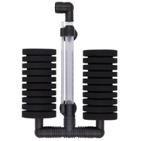 Aqua Nova аерліфтний фільтр для акваріума до 200 л, дві губки