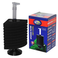 Aqua Nova аерліфтний фільтр для акваріума до 350 л, кутовий