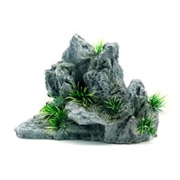 Aqua Novа декорация для аквариума Скала серая 21x13x16 см