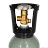 Aqua Nova Flat Bottom CO2 Cylinder, Metal, 8L