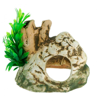 Декорация для аквариума Aqua Nova грот керамический Пещера 12,5Х10,5 см