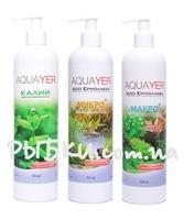 Набор удобрений для аквариумных растений Aquayer МАКРО+ МИКРО+ Калий 3х500мл