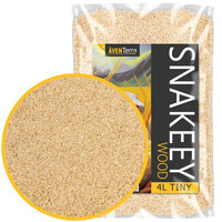 Натуральная древесная подстилка Aventerra Sweden SNAKEEY Wood Tiny 4 л мелкая фракция для террариумов