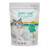 Barry King Natural силикаглевый наполнитель для кошачьих туалетов без запаха, 5 л (2.1 кг)