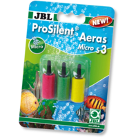 Набір із трьох акваріумних розпилювачів JBL ProSilent Aeras Micro S3 14х25 мм