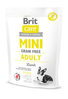 Brit Care GF Mini Adult Lamb корм для взрослых собак малых пород, ягненок, 0,4 кг