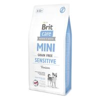 Brit Care Mini GF Sensitive 7 кг сухий корм для собак дрібних порід з чутливим травленням, оленина