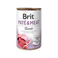 Brit Pate & Meat Lamb 400 г влажный корм для собак курица и ягнёнок