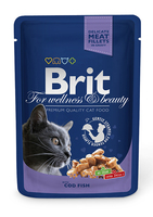 Brit Premium Cat пауч 100 г для котов треска