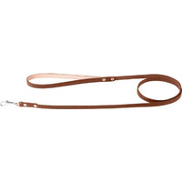 Collar №04436 поводок одинарный непрошитый, коричневый 122см/10мм
