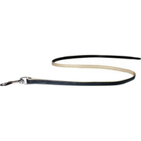 Collar №04471 поводок одинарный непрошитый, черный 122см/8мм