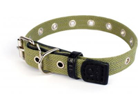 Collar №6754 ошейник безразмерный 41см/20мм, зелёный