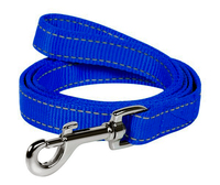 Collar Dog Extreme №43002 поводок двойной нейлоновый 122см/14мм синий