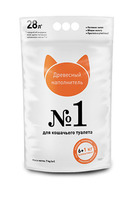 Collar древесный наполнитель для туалетов №1, 6+1 кг