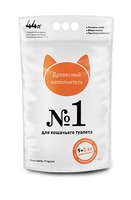 Collar древесный наполнитель для туалетов №1, 9+2 кг