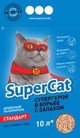 Collar SuperCat Стандарт 3 кг древесный наполнитель для туалетов