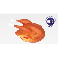 Croci игрушка для собак курица-гриль с пищалкой, 18 см