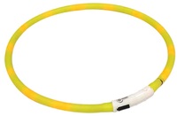 Croci LED USB Silicon светящийся силиконовый ошейник, 70 см