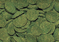 Dajana Spirulina Wafers 100г (пакет на развес) для всех донных травоядных рыб в таблетках