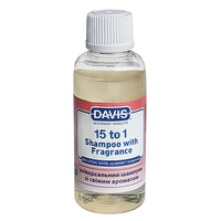 Davis 15 to 1 Shampoo With Fragrance шампунь с ароматом для собак, котов, концентрат 50 мл