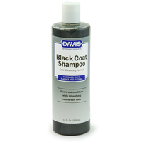 Davis Black Coat Shampoo шампунь для черной шерсти собак, котов, концентрат 355 мл